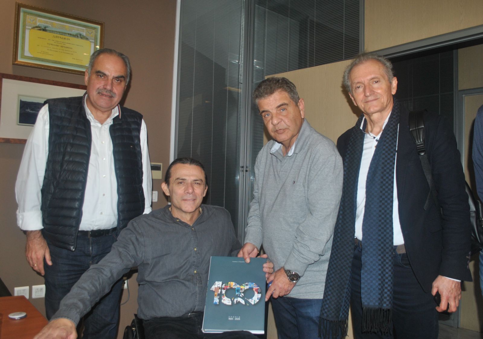 Σημαντικές συναντήσεις κατά τη διάρκεια της επίσκεψης του προέδρου της Ε.Α.ΟΜ. ΑμεΑ Κωνσταντίνου Σιάχου στην Θεσσαλονίκη