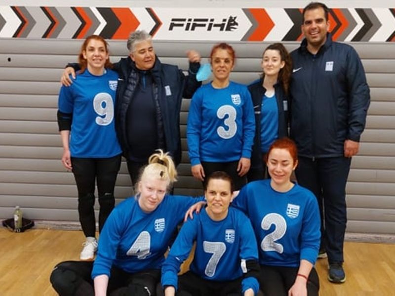 Την 7η θέση στο Lady Intercup 2022 θα διεκδικήσει η εθνική μας ομάδα γκόλμπολ των γυναικών