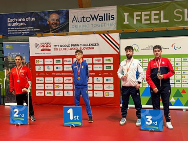 «Χάλκινος» ο Χατζηκυριάκος στο ITTF World Para Challenger 2026 στην Σλοβενία