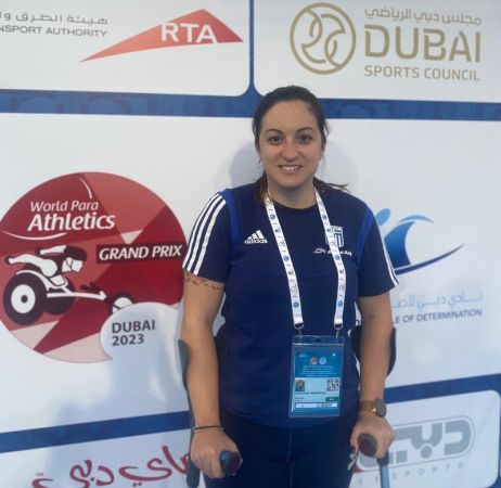 World Para Athletics Grand Prix Dubai 2023: Πανελλήνιο ρεκόρ η Κεραμιδά στο δίσκο