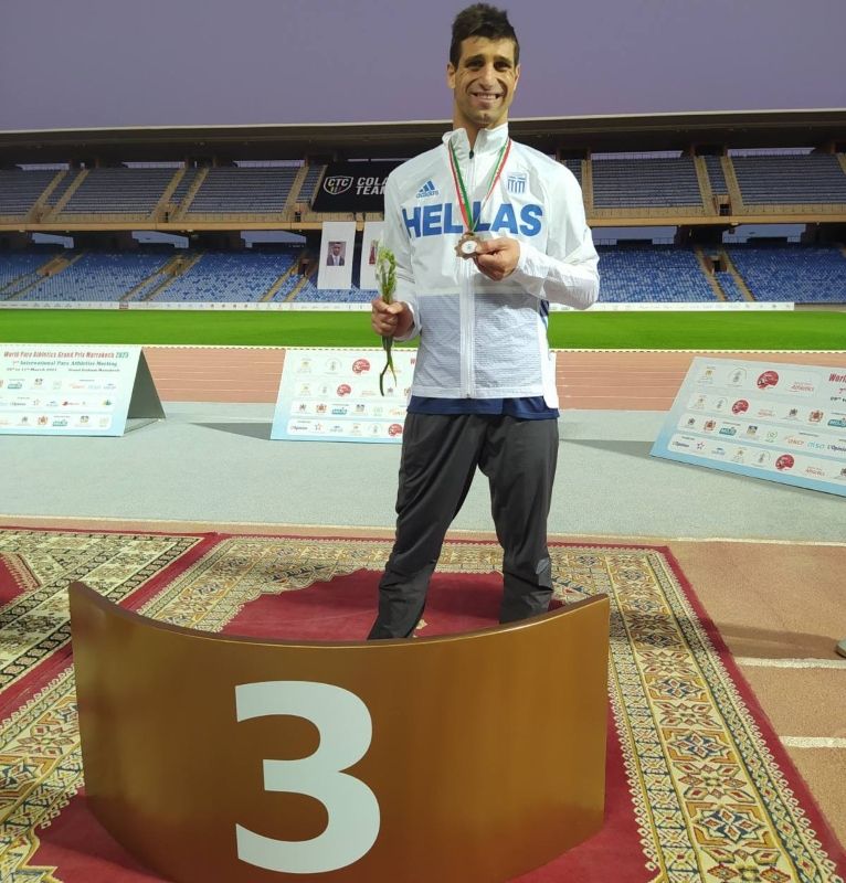 World Para Athletics: Και «χάλκινος»  ο Πρωτονοτάριος στο Μαρόκο (pics)