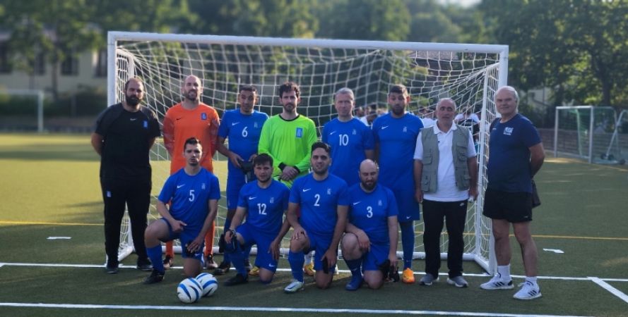 Ποδόσφαιρο τυφλών: Στη 2η θέση η Εθνική στο τουρνουά του Βερολίνου (pic)