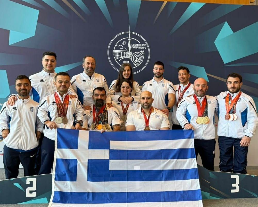 Σπουδαία παρουσία της Ελλάδας στο Ευρωπαϊκό Πρωτάθλημα Άρσης Βαρών σε Πάγκο