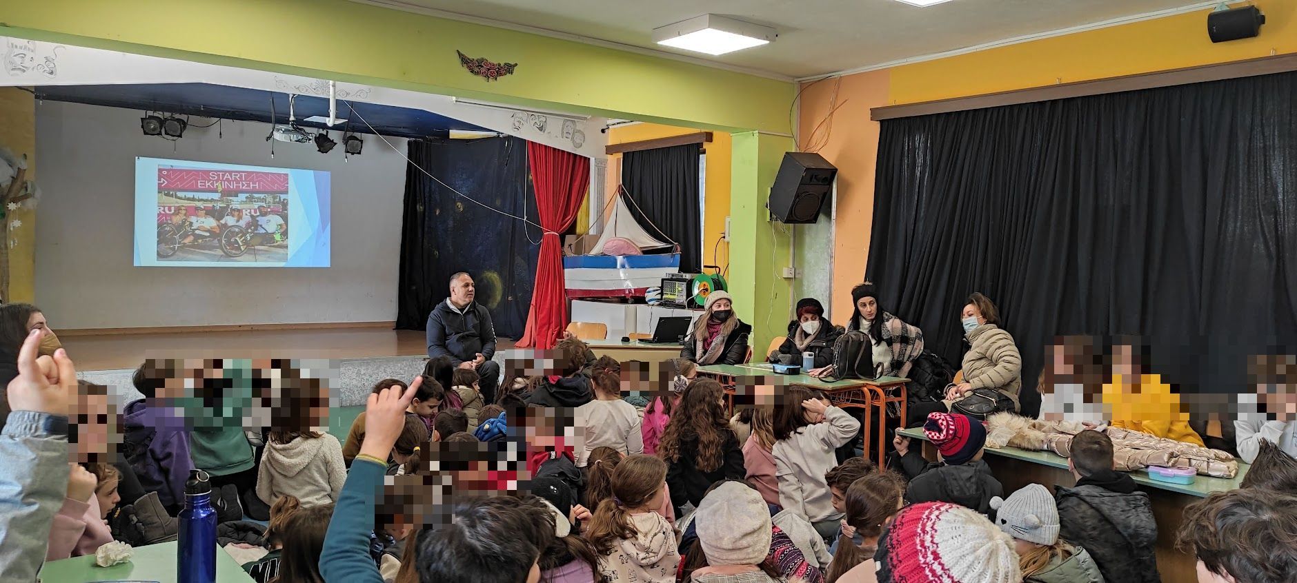 Παραολυμπιακά Αθλήματα: Δράση με Μπότσια στο 4ο Δημοτικό Σχολείο Ελληνικού (pics)