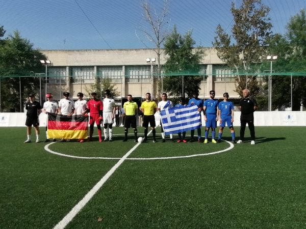 Ποδόσφαιρο Τυφλών: Σε κλίμα ενθουσιασμού αλλά και συγκίνησης διεξήχθη το πρώτο φιλικό των Εθνικών ομάδων Ελλάδος-Γερμανίας (pics)