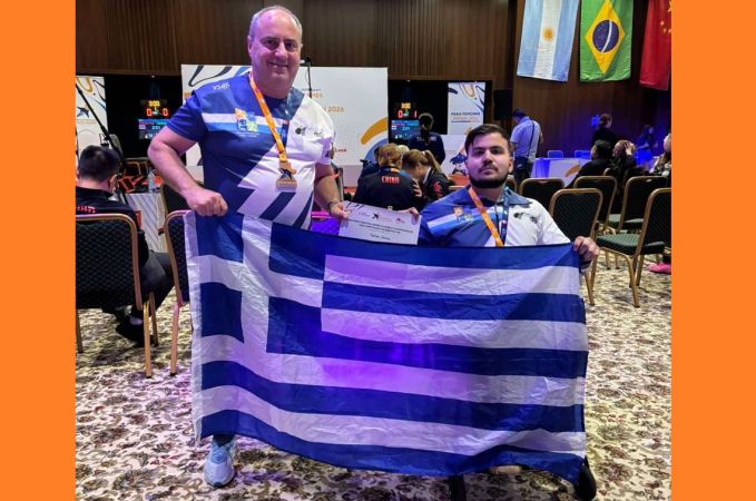 Δύο χάλκινα μετάλλια για τον Στέλιο Σουλιώτη στο Παγκόσμιο Πρωτάθλημα U23 Παραξιφασκίας