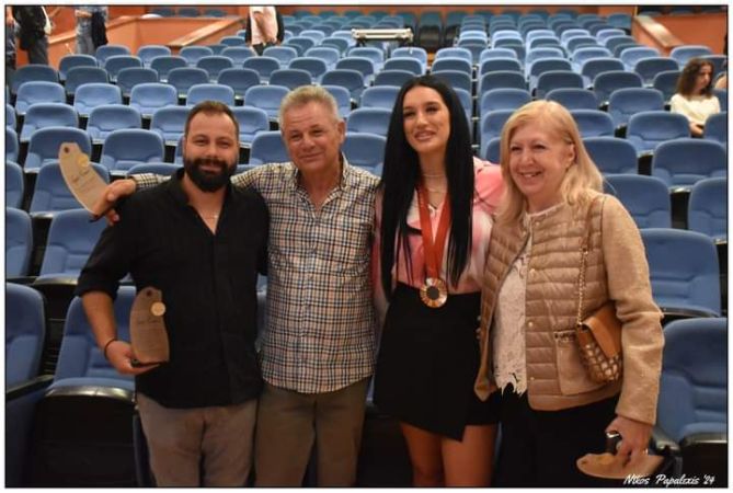 Τιμήθηκε η «χάλκινη» Παραολυμπιονίκης Έλενα Παπασταματοπούλου στην Ιερά Πόλη Μεσολογγίου (pics)