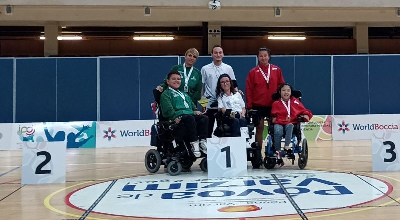 Boccia: Δήμητρα Παπαδοπούλου: «Η χαρά πολλαπλασιάζεται όταν το χρυσό μετάλλιο δεν ανήκει μόνο σε εσένα, αλλά και στη χώρα σου»