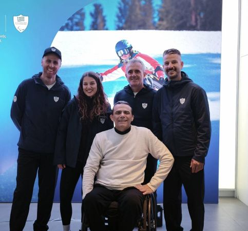 Μilano Cortina 2026: Στην παρουσίαση της Ελληνικής Παραολυμπιακής Αποστολής η Ε.Α.ΟΜ. ΑμεΑ