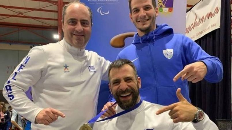 Ξιφασκία με αμαξίδιο : Ντούνης και Τριανταφύλλου στους Παραολυμπιακούς Αγώνες του Τόκιο